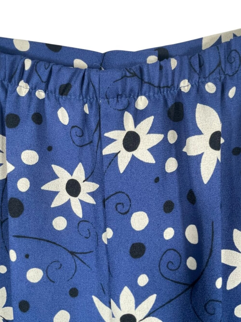 Vintage Jonathan Martin Rayon Floral Button Front Midi Skirt USA Medium - Picture 9 of 11